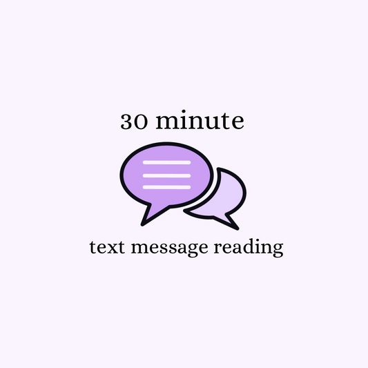 thirty min. text message reading